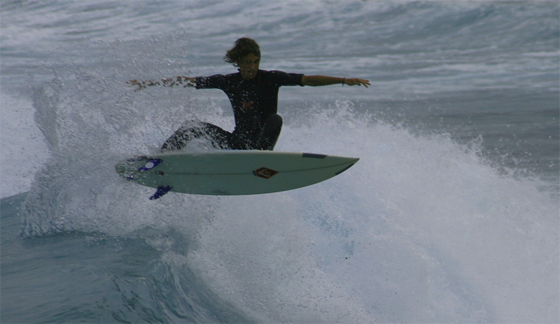 Surfer at Maraubra Beach